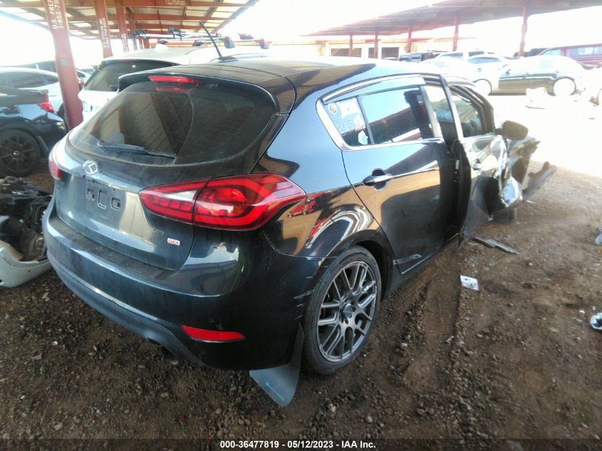 2016 KIA FORTE 5-DOOR EX - KNAFX5A89G5548483
