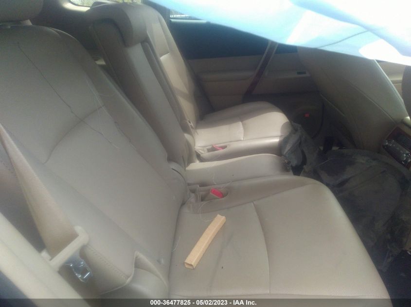 2013 TOYOTA HIGHLANDER HYBRID LIMITED - JTEDC3EH2D2012827