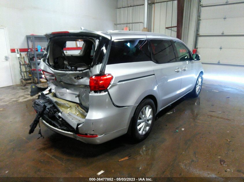 2016 KIA SEDONA EX - KNDMC5C18G6140590