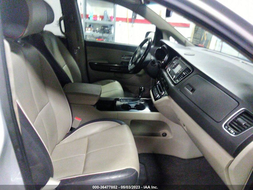2016 KIA SEDONA EX - KNDMC5C18G6140590
