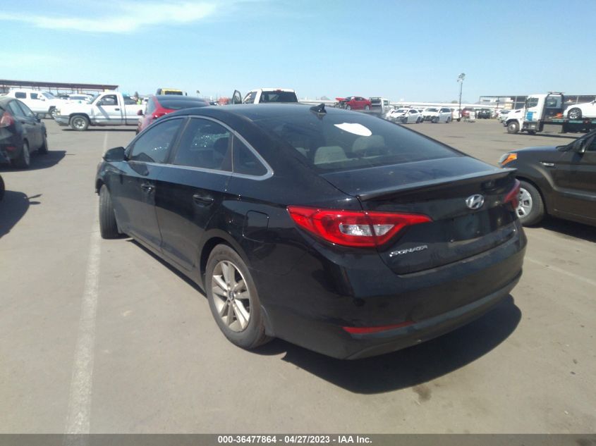 2015 HYUNDAI SONATA 2.4L SE - 5NPE24AF0FH197435