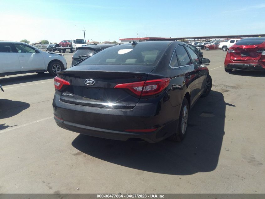 2015 HYUNDAI SONATA 2.4L SE - 5NPE24AF0FH197435