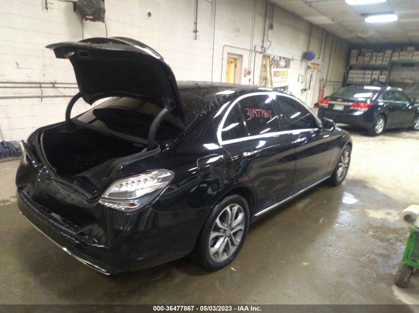 2016 MERCEDES-BENZ C-CLASS C 300 - 55SWF4KBXGU133874