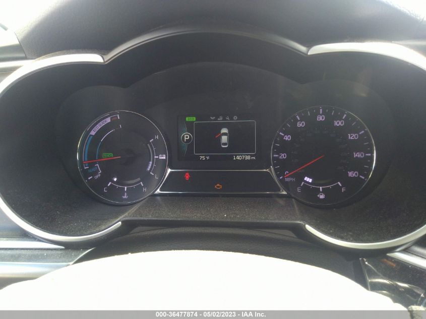 2015 KIA OPTIMA HYBRID - KNAGM4AD1F5090506