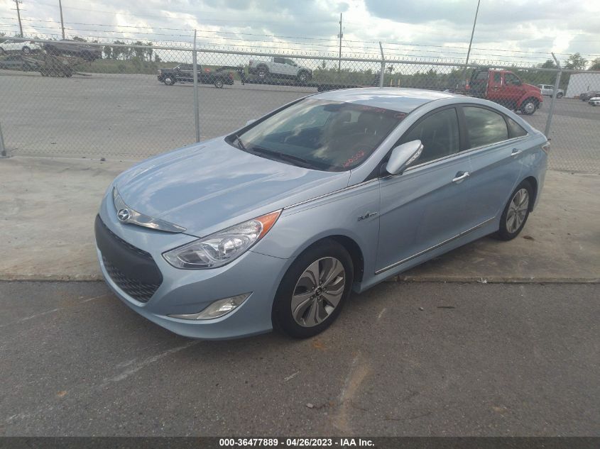 2015 HYUNDAI SONATA HYBRID LIMITED - KMHEC4A42FA120502