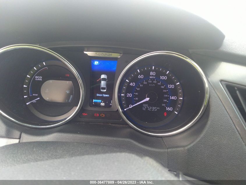 2015 HYUNDAI SONATA HYBRID LIMITED - KMHEC4A42FA120502