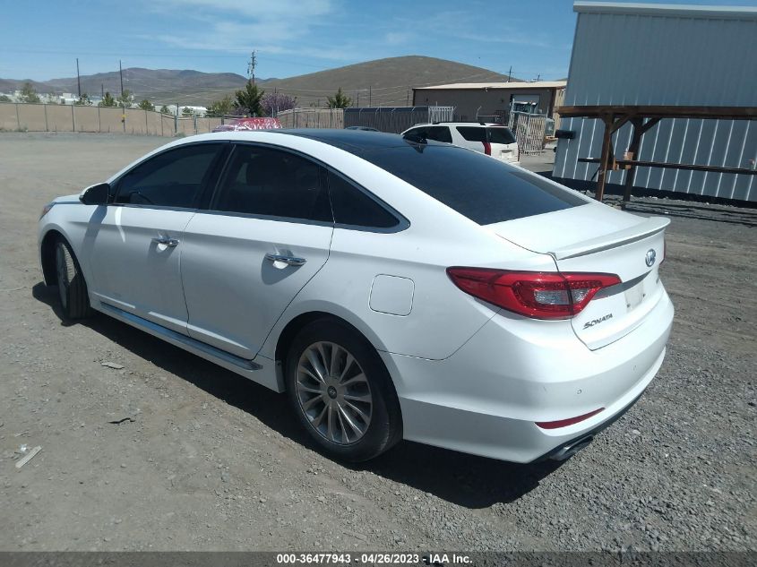 2015 HYUNDAI SONATA 2.4L LIMITED - 5NPE34AF2FH024884