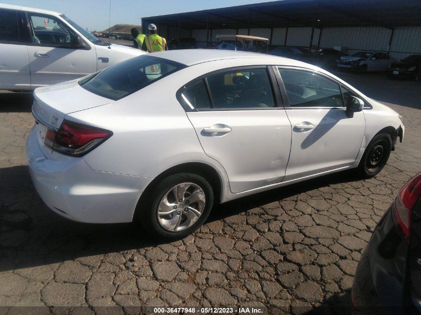 2014 HONDA CIVIC SEDAN LX - 19XFB2F52EE041957