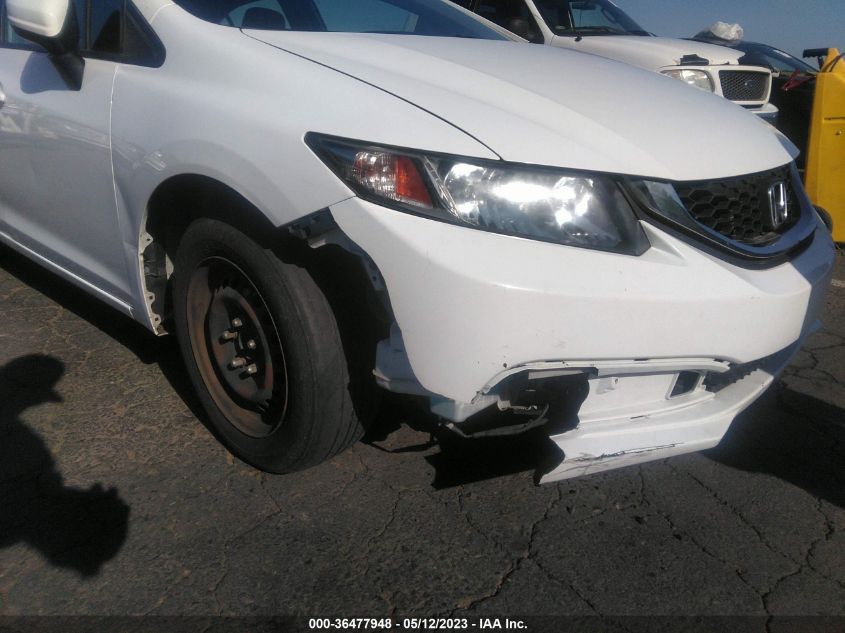 2014 HONDA CIVIC SEDAN LX - 19XFB2F52EE041957