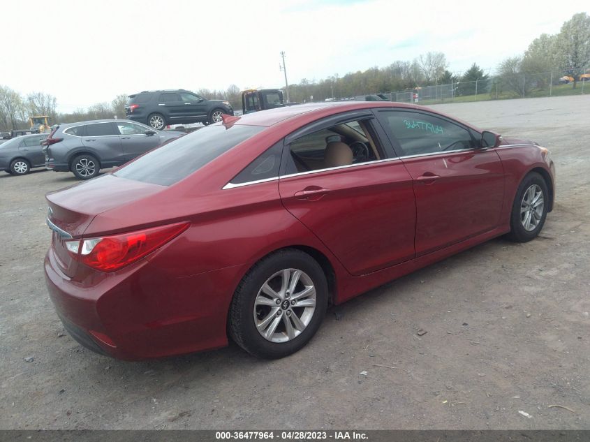 VIN 5NPEB4AC0EH866145 2014 HYUNDAI SONATA no.4