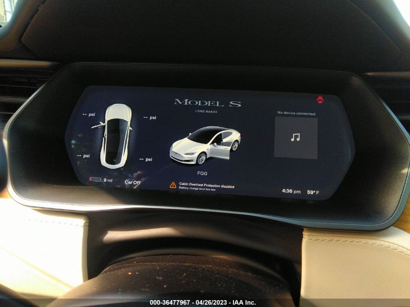 2019 TESLA MODEL S - 5YJSA1E2XKF337205