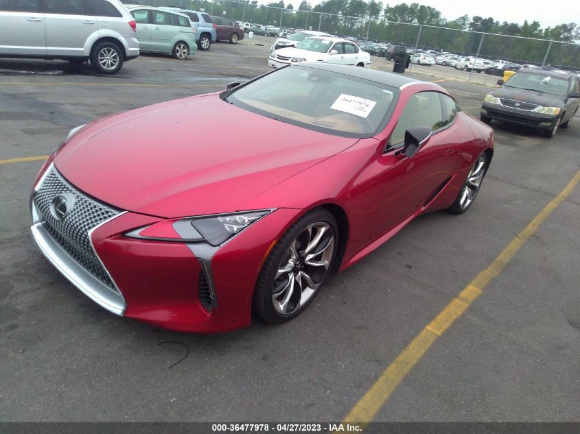 2021 LEXUS LC LC 500 JTHBP5AYXMA100112