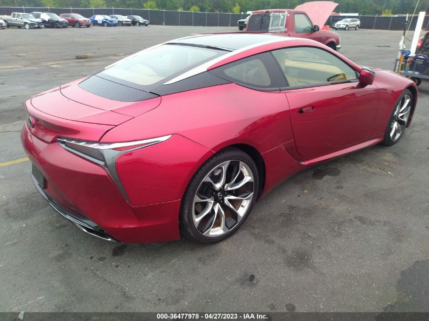 2021 LEXUS LC LC 500 JTHBP5AYXMA100112
