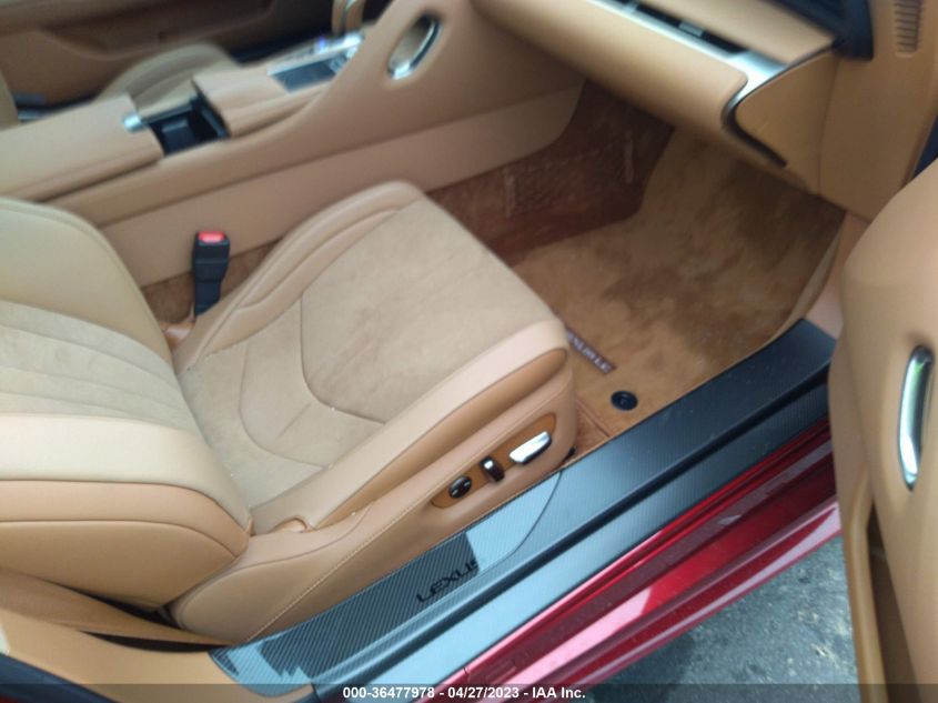 2021 LEXUS LC LC 500 JTHBP5AYXMA100112