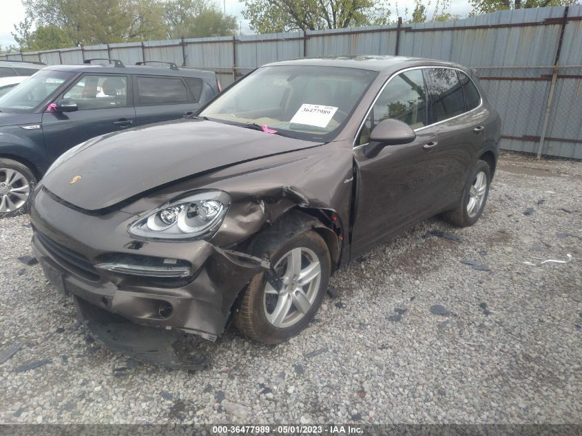 2013 PORSCHE CAYENNE DIESEL WP1AF2A29DLA26596