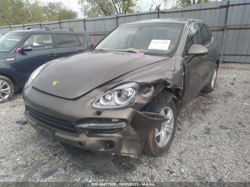 2013 PORSCHE CAYENNE DIESEL WP1AF2A29DLA26596