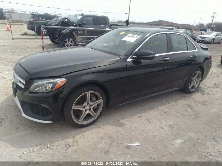 2016 MERCEDES-BENZ C-CLASS C 300 - 55SWF4KB0GU157696