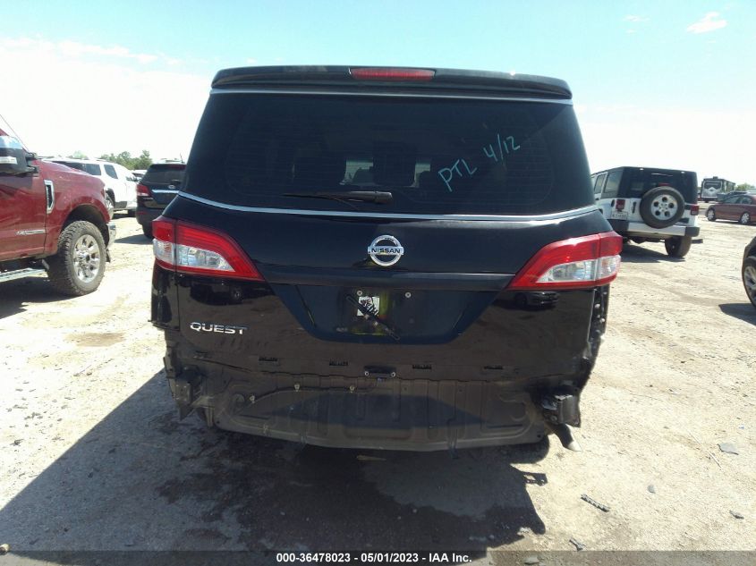 2016 NISSAN QUEST S - JN8AE2KP6G9157800