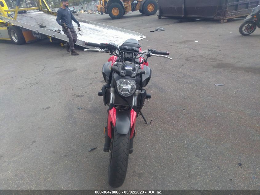 2017 YAMAHA FZ07A JYARM20E3HA001065