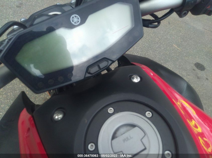 2017 YAMAHA FZ07A JYARM20E3HA001065