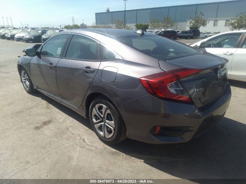2018 HONDA CIVIC SEDAN LX - 2HGFC2F52JH519761