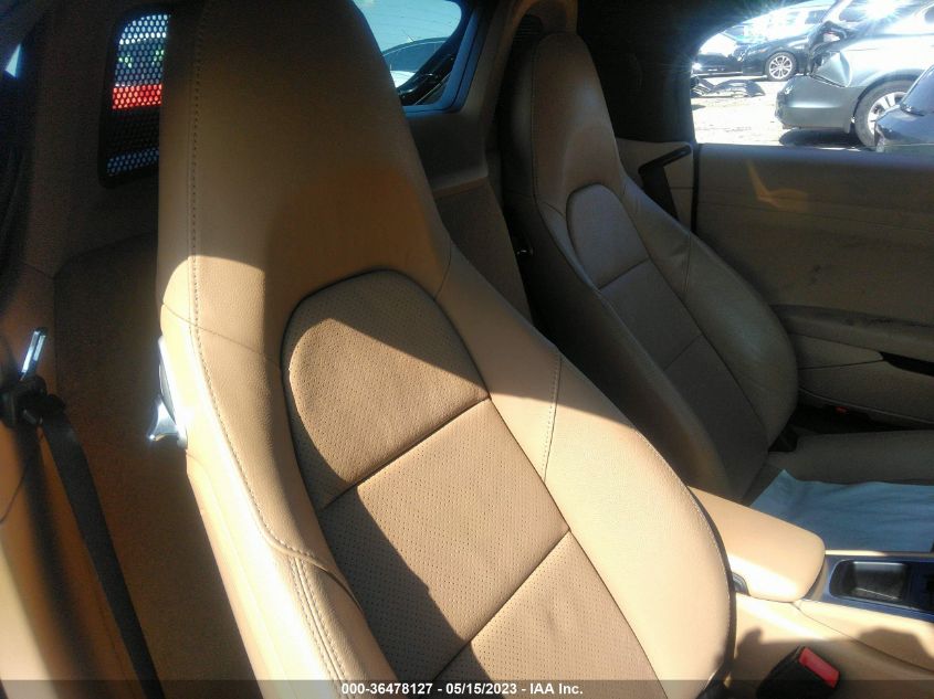 2013 PORSCHE BOXSTER WP0CA2A87DS113075