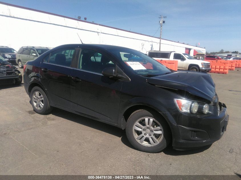 2014 CHEVROLET SONIC LT - 1G1JC5SG7E4157035