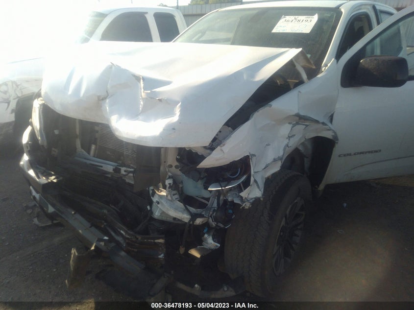VIN 1GCGTDEN0M1281508 2021 CHEVROLET COLORADO 4WD Z71