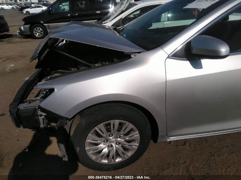 2014 TOYOTA CAMRY L/LE/XLE/SE/SE SPORT - 4T4BF1FK4ER392360