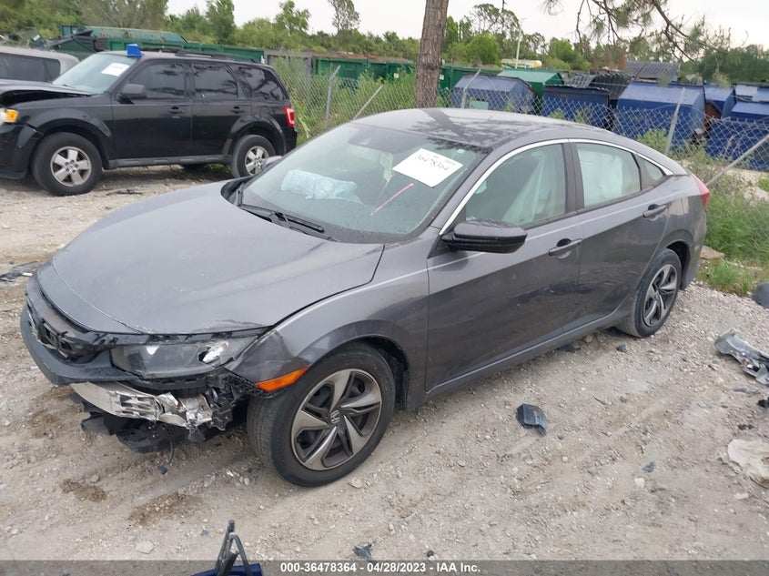 VIN 19XFC2F64KE048006 2019 HONDA CIVIC SEDAN LX