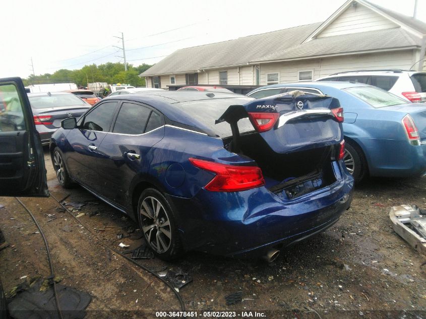 2016 NISSAN MAXIMA 3.5 PLATINUM - 1N4AA6AP8GC404646