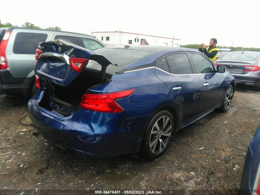 2016 NISSAN MAXIMA 3.5 PLATINUM - 1N4AA6AP8GC404646