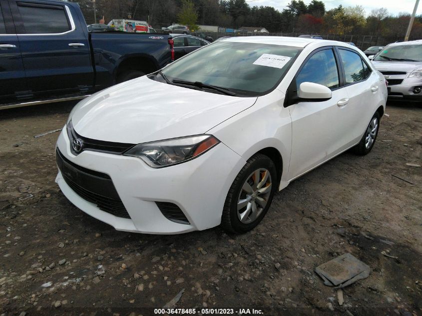 2016 TOYOTA COROLLA L/LE/S/S PLUS/LE PLUS - 2T1BURHE4GC525659