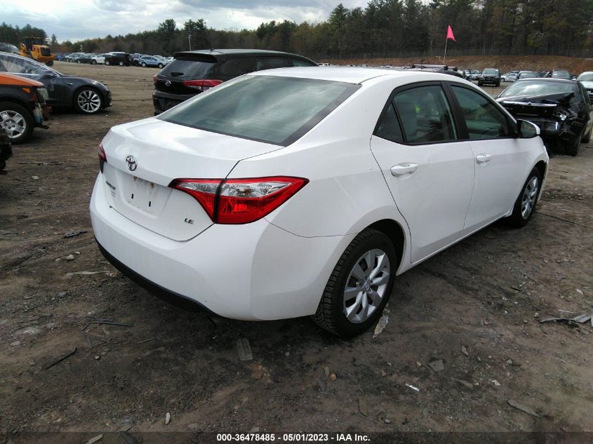 2016 TOYOTA COROLLA L/LE/S/S PLUS/LE PLUS - 2T1BURHE4GC525659
