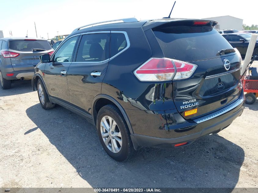 2016 NISSAN ROGUE SV - KNMAT2MT9GP626952