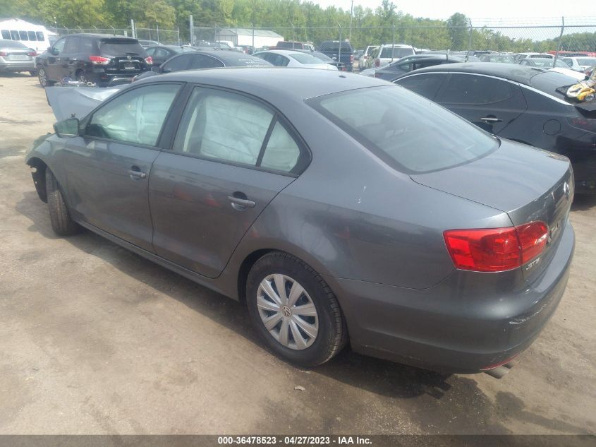 2014 VOLKSWAGEN JETTA SEDAN S - 3VW2K7AJ6EM322940