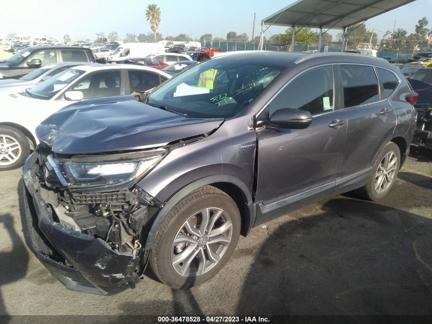 2020 HONDA CR-V HYBRID TOURING 7FART6H9XLE017905