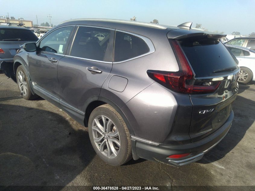 2020 HONDA CR-V HYBRID TOURING 7FART6H9XLE017905