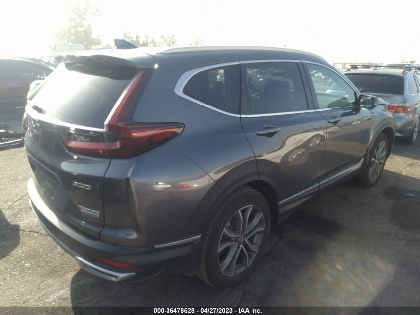2020 HONDA CR-V HYBRID TOURING 7FART6H9XLE017905
