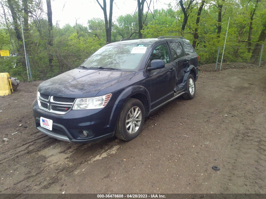 VIN 3C4PDDBG3HT574188 2017 DODGE JOURNEY SXT