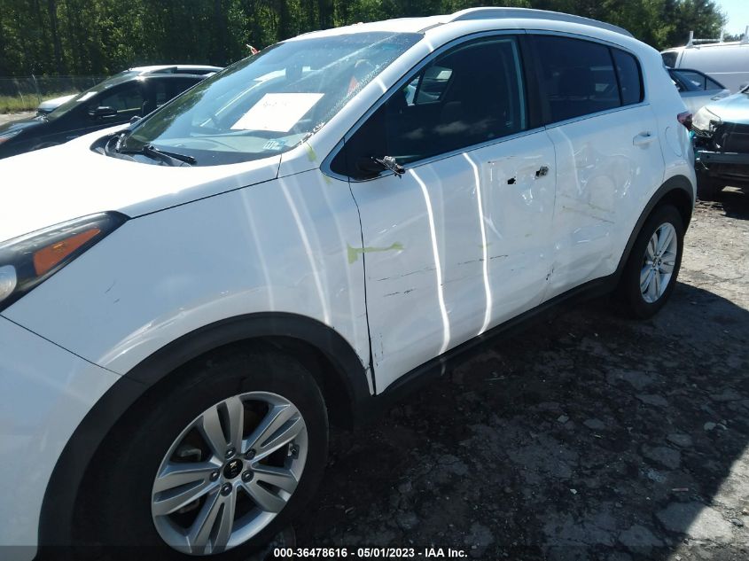 2018 KIA SPORTAGE LX - KNDPM3AC3J7459402