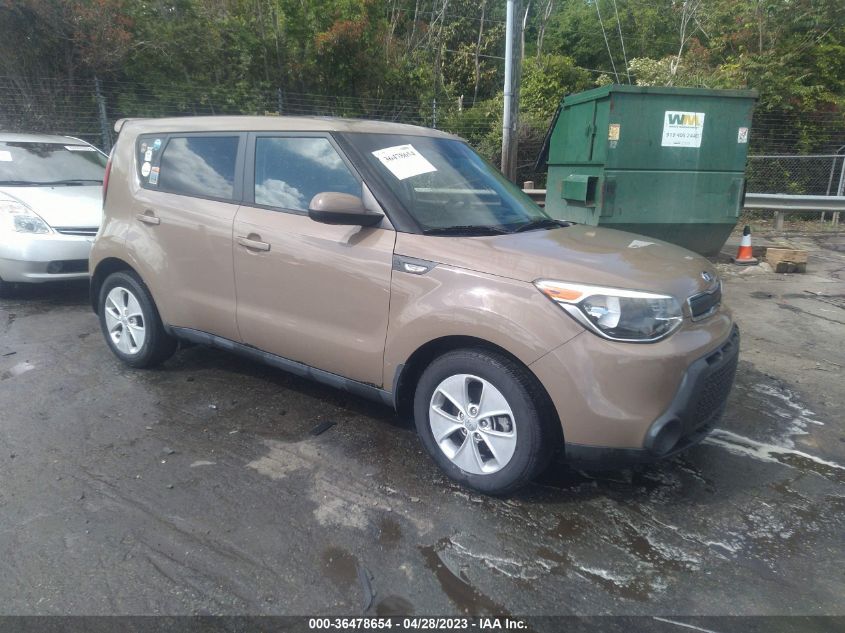 2014 KIA SOUL BASE - KNDJN2A27E7096774
