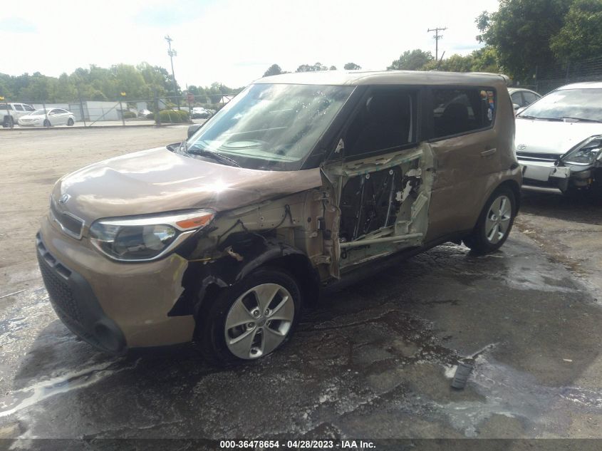 2014 KIA SOUL BASE - KNDJN2A27E7096774
