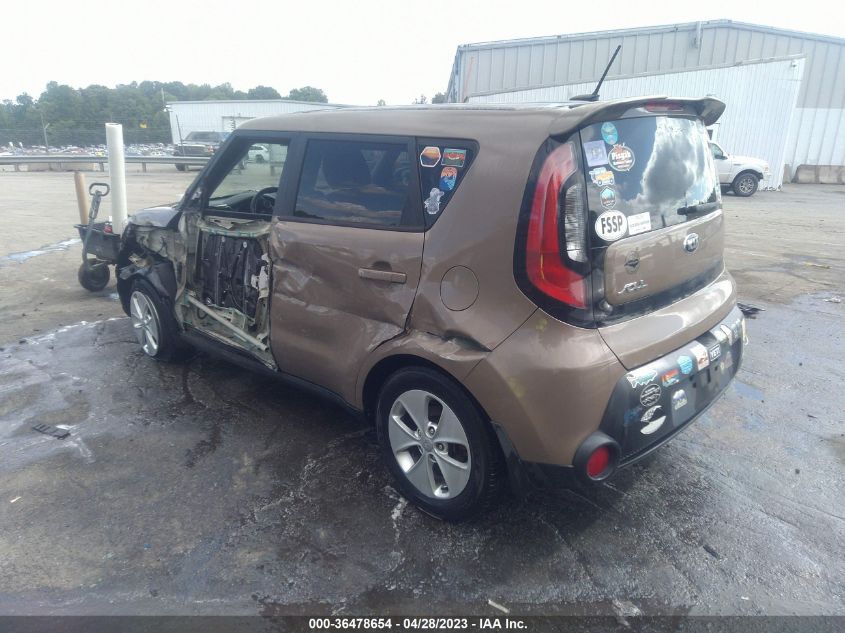 2014 KIA SOUL BASE - KNDJN2A27E7096774
