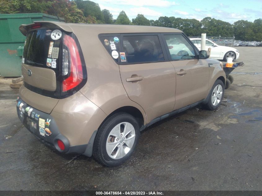 2014 KIA SOUL BASE - KNDJN2A27E7096774