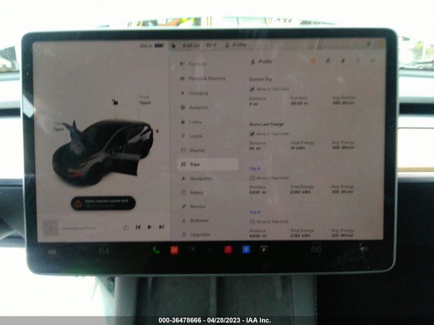 2023 TESLA MODEL Y LONG RANGE - 7SAYGDEE5PA045067