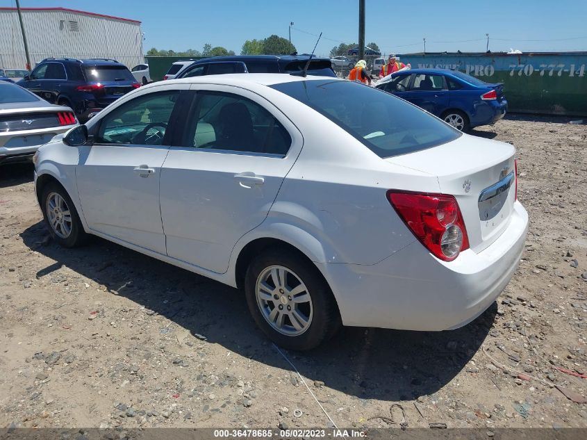2014 CHEVROLET SONIC LT - 1G1JC5SH5E4166499
