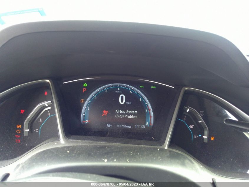 2016 HONDA CIVIC SEDAN EX - 2HGFC2F89GH535765