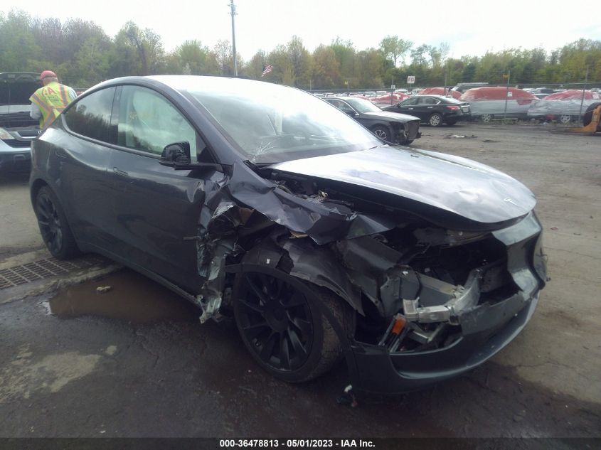 2021 TESLA MODEL Y LONG RANGE - 5YJYGDEE6MF067719