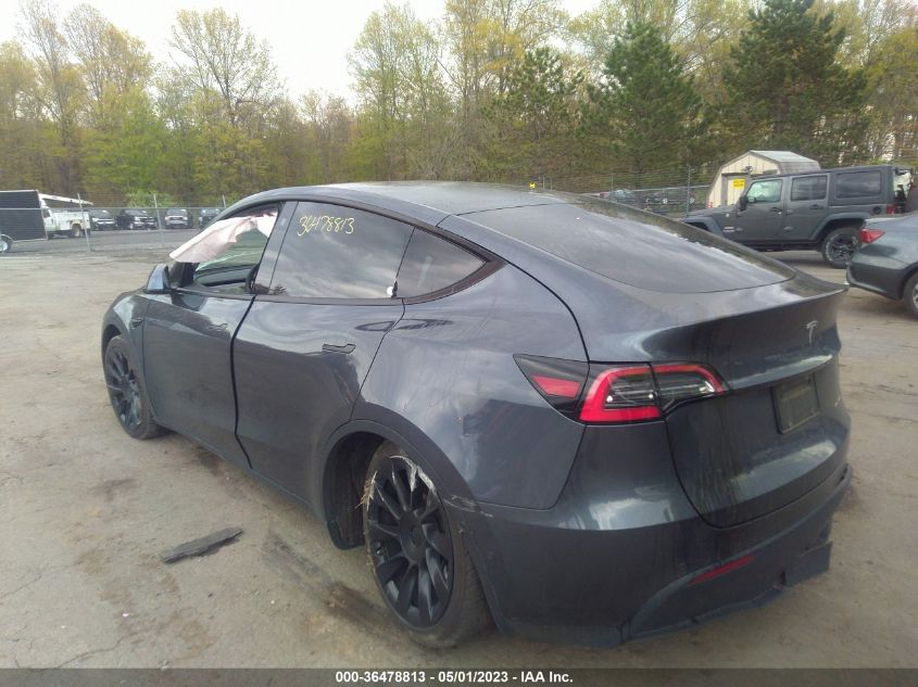 2021 TESLA MODEL Y LONG RANGE - 5YJYGDEE6MF067719
